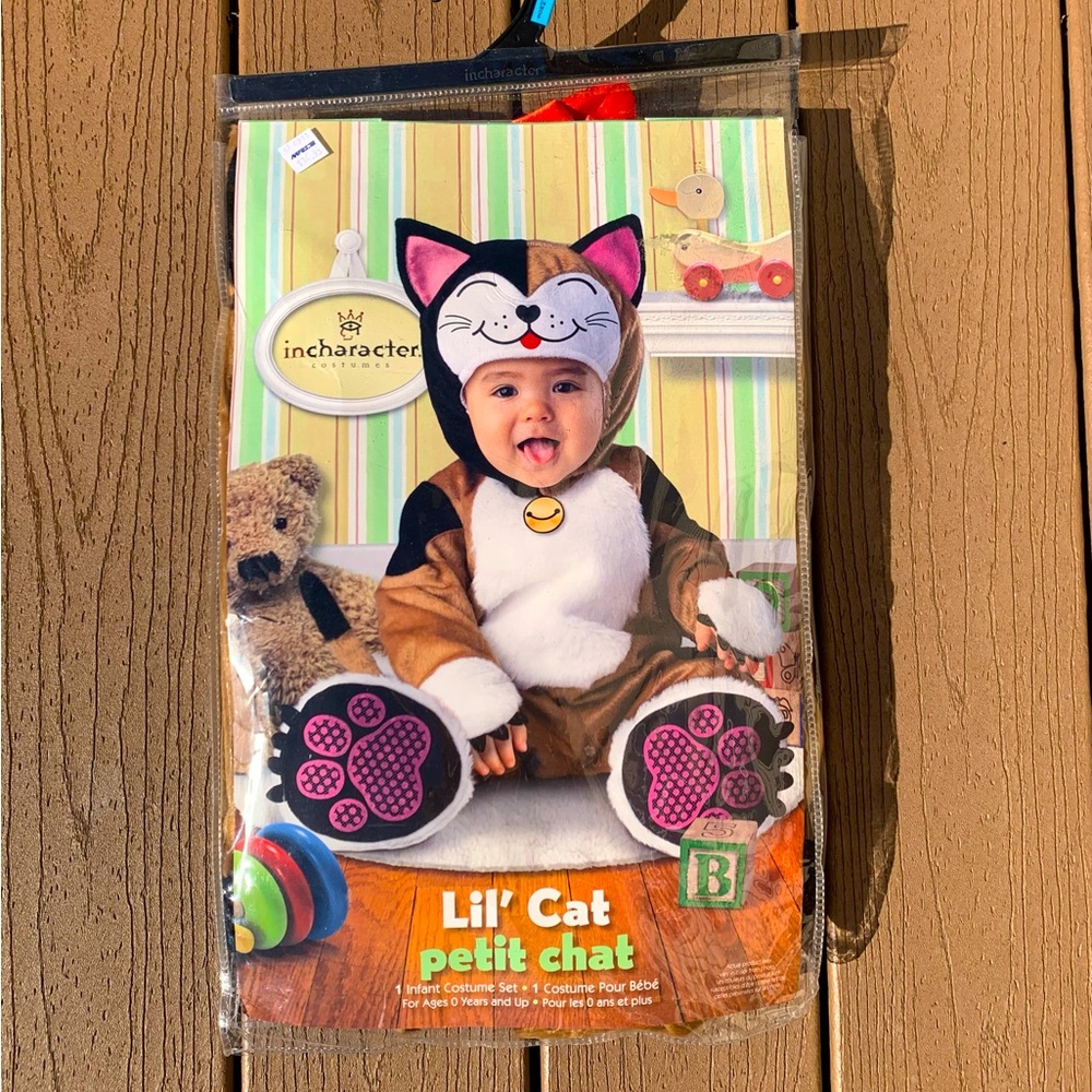 LIL’ CAT BY INCHARCTER COSTUMES INFANT KITTY CAT COSTUME SIZE LARGE 18-24 MONTHS